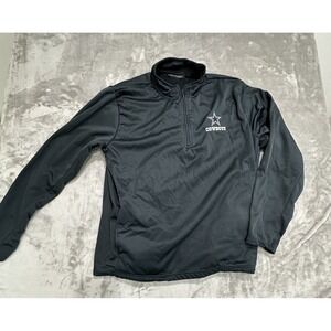 Dallas Cowboys Jacket by Dunbrooke Vintage Men's XL Pullover 1/4 Zip High Collar